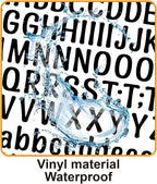3040Pcs 20 Sheets Small Letter Number Stickers, 0.5inch Colorful Self-Adhesive - Image 4