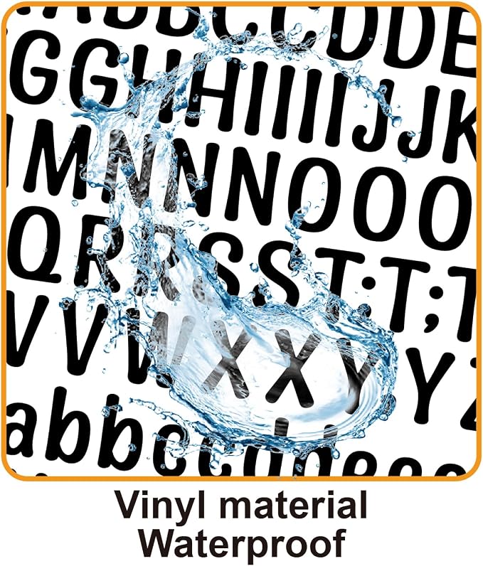 3040Pcs 20 Sheets Small Letter Number Stickers, 0.5inch Colorful Self-Adhesive - Image 4