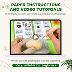 OEHPICC 2 Pcs Avocado Needle Felting Kit, Needle Felting Kits - Image 3
