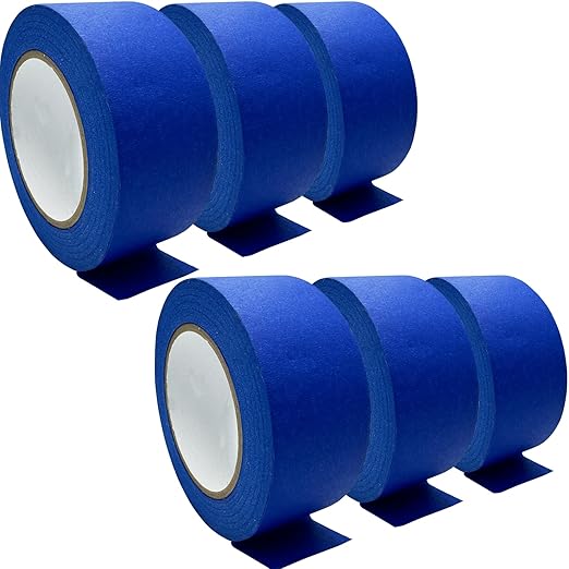 Professional Painters Tapes 2 Inch Wide, Paint Paper Tape, Protects Surfaces by SmaringRobot