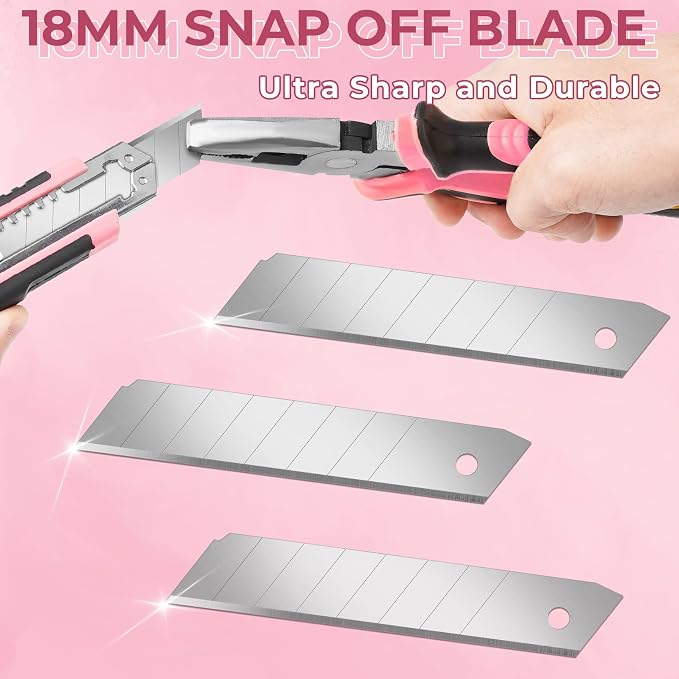 Box Cutter, Box Cutter Retractable Self Loading, Heavy Duty Utility Knife - Image 3