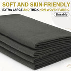 XSEINO Dark Gray Large Felt Fabric 108" X 36 ", 1.4 mm Thick Soft Felt Fabric - Image 6