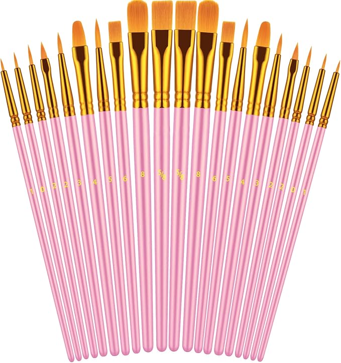 Paint Brushes Set, Oil Watercolor Acrylic Paint Brush, Artist Paintbrushes by TumblerHome