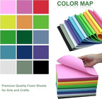 biguphate 60 Pack EVA Foam Sheets, 12 x 8 Inch, 1mm Thick - Image 4