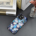 ZHEGAILIAN Case for iPhone 13 Pro, Stained Glass Butterfly Aesthetic Durable - Image 4