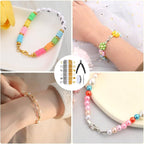 Acejoz 1200 Pcs Crimp Beads Supplies - Image 6