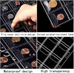 10 Sheets Coin Collection Supplies Pages, Coins Collecting Pocket Page - Image 3