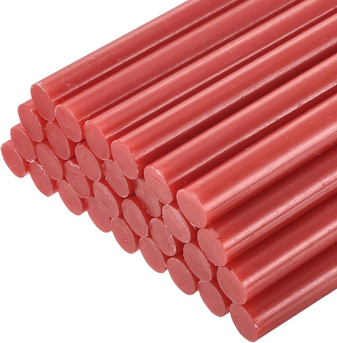 uxcell 30pcs 11mm x 200mm Full Size Hot Glue Gun Sticks 8-inch x 0.43-inch High by uxcell