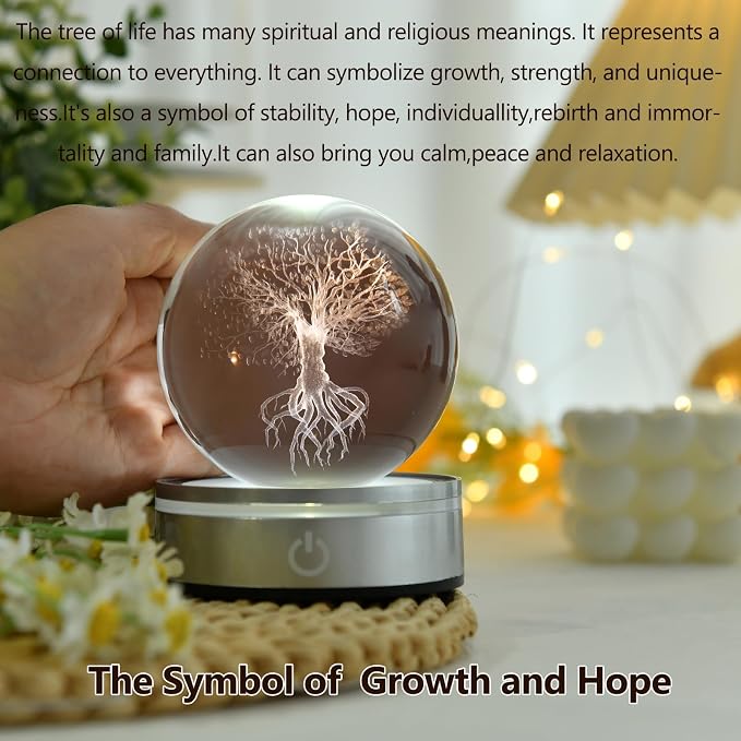 IFOLAINA Tree of Life Gifts for Him Her Friends Birthday | 3D Tree of Life - Image 4
