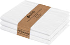 LITO LINEN AND TOWEL Flour Sack Towels – 100% Cotton, 28x28 Inches, Highly by LITOLinenandTowel