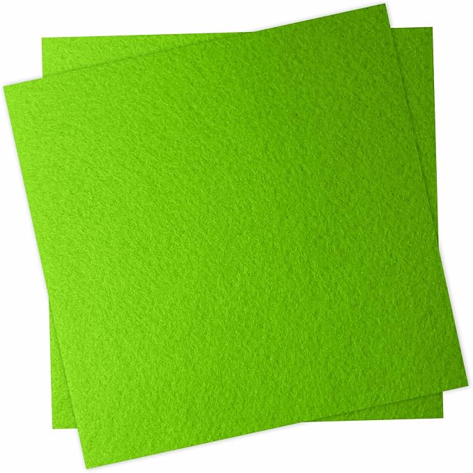 12" x 12" Felt Fabric Sheets for Crafts, 1mm Thick, Squares Felt Paper for - Image 5