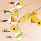 MONVICT 30W Mini Hot Glue Gun Kit, Fast Preheating Glue Gun，Storage Case | 20 - Image 2