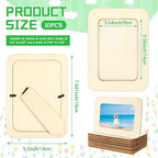 VOKOY 10 Pack Wooden Picture Frames - Image 2