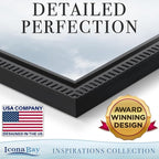 Icona Bay 8x10 Picture Frames, Beautifully Detailed Molding, Contemporary - Image 2