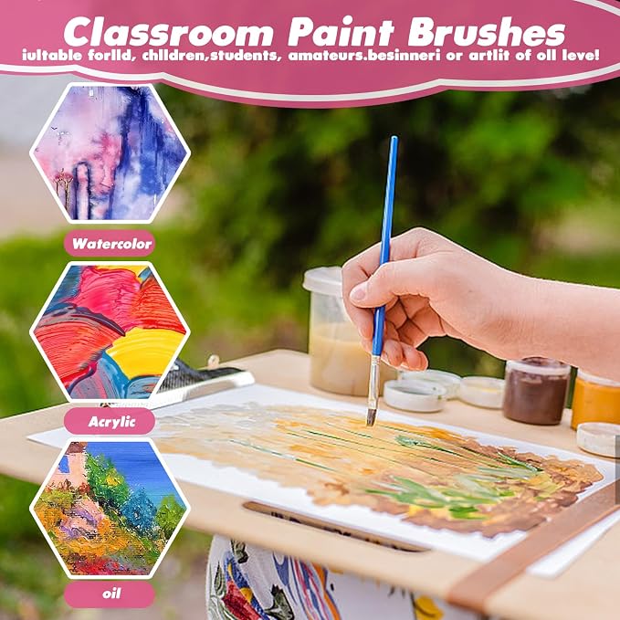 Small Paint Brushes Bulk - Image 3