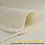 45" x 39" Wool Felt Fabric, Pure Merino Felt Fabric - Image 2