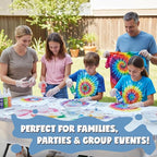 DOODLE HOG Tie Dye Kit for Kids & Adults - Image 8