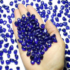 WAYBER Glass Stones, 1Lb/460g Irregular Sea Glass Pebbles Non-Toxic Artificial - Image 5