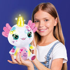 Canal Toys Airbrush Plush Light Up Axolotlcorn - Image 5