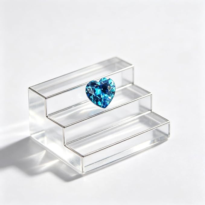 AierCrystal Aquamarine Color Cubic Zirconia Loose Beads Unset - Image 7