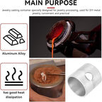 Hapivida Jewelry Casting Container, High Temperature Aluminum Alloy Sand - Image 2