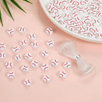 100pcs Baseball Spacer Loose Beads Sports Ball Polymer Clay Beads DIY Jewelry - Image 6