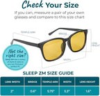 Sleep ZM Blue Light Blocking & Light Sensitivity Glasses - Image 5