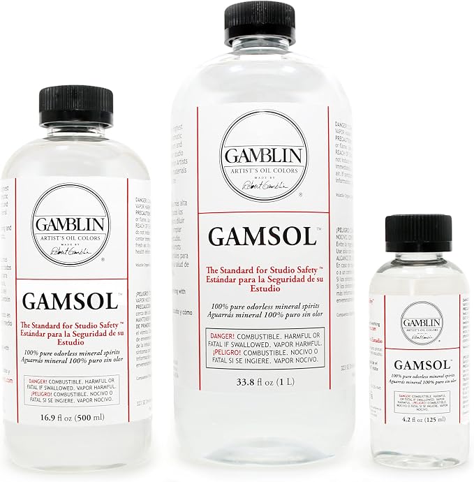 Artists' Grade Gamsol Oil Color Size: 16.9 oz - Image 2