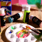 Artkey Acrylic Paint Set, 16 Colors 2 oz/59 ml Acrylic Paint Kit - Image 7