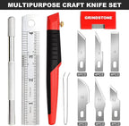 FASTPRO 31-Piece Precision Hobby Knife Set, Craft Knives - Image 2