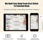 Embroidery Kit for Beginners, 87 Stitches Easy to Advanced, Step by Step Video - Image 8