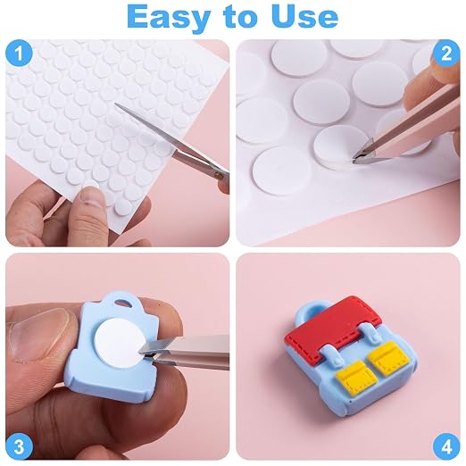 Joez Wonderful 6 Sheets Foam Adhesive Discs, 3D Mini Stickers - Image 4