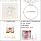 Louise Maelys Beginners Punch Needle kit, Embroidery Starter Kits - Image 2