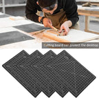 A5 Cutting Mat 4Pcs Premium Self Healing PVC Craft Cutting Pad Model Engraving - Image 5