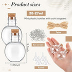 Bokon 25 Pack 1oz Plastic Mini Potion Bottles - Image 2