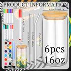 Pickmesh 6 Set Graduation Gift Glass Painting Kit - Image 2