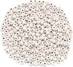 AD Beads Wood Spacer Loose Wooden Craft Beads Big Hole Beads Assorted by ADBeads
