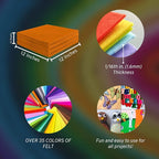 FabricLA Acrylic Felt Sheets for Crafts - Image 3