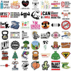 Inspirational Fitness Stickers Bulk - Image 2