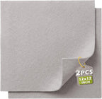 Light Gray Soft Felt Sheets for Crafts, 1.6mm Thick, Handmade Crafts, DIY by Grainear