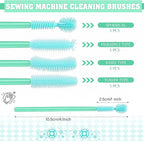 20 Pcs Nook and Cranny Sewing Machine Cleaning Brushes - Image 2
