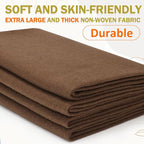 XSEINO Chocolate Brown Large Felt Fabric 108" X 36 ", 1.4 mm Thick Soft Felt - Image 6