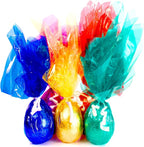 Outus 104 Pcs Colored Cellophane Sheets Cellophane Wrapping Paper - Image 6