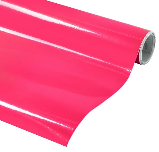 VViViD DECO65 Pink Gloss Permanent Adhesive Craft Vinyl - Image 2