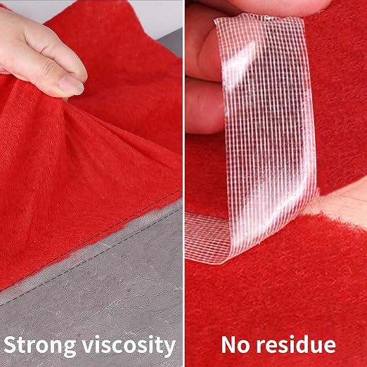 Double Sided Fabric Tape Heavy Duty, Double Stick Carpet Tape Fabric Tape | - Image 3