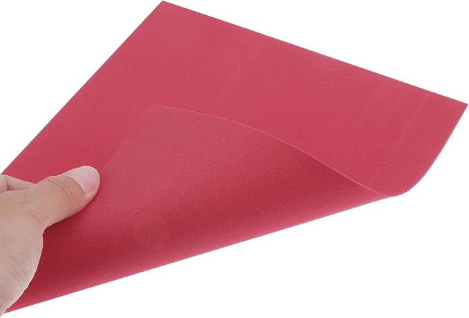 uxcell Dark Red EVA Foam Sheets 11 x 8 inch 1.7mm Thickness - Image 4
