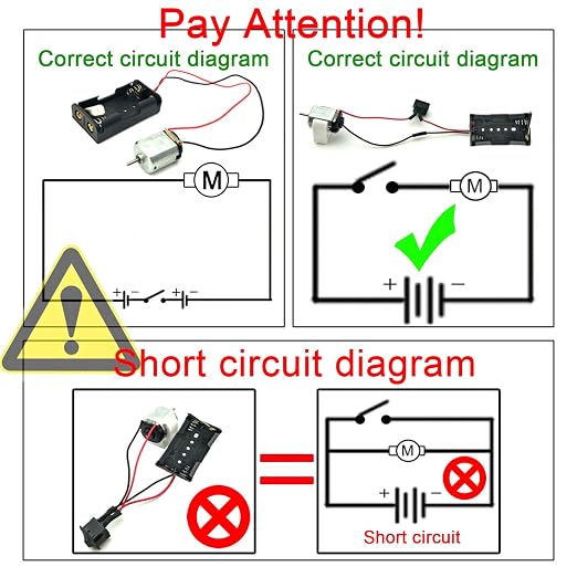 EUDAX 18 Set DC Motors Kit, Mini Electric 1.5-3V 24000RPM Hobby Motor - Image 2