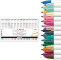 Zebra Pen CLiCKART Retractable Felt Tip Pen, 0.6mm Fine Point, Moisture by ZebraPen