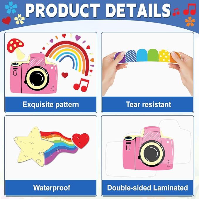 Photo Display Bulletin Board Kit Welcome Back to School Search Adventure - Image 3
