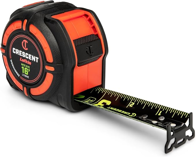 Crescent Lufkin 16 Ft. WORKHORSE NITE Eye Tape Measure | L1116NE - Image 7